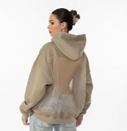 Backless hoodie